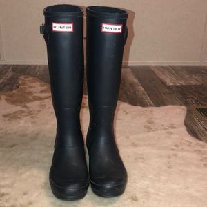 Hunter rain boots